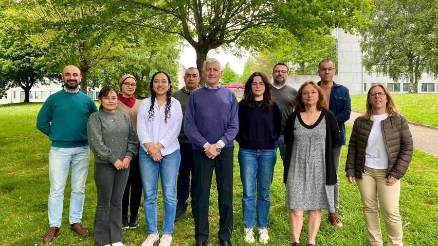 O premio na categoría de Ciencias Técnicas foi para o grupo coordinado por Ana Mª Soto Campos no CRETUS. FOTO: RAGC