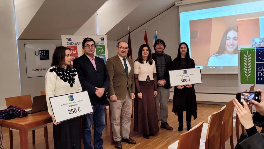 O acto desenvolveuse no Pazo de Montenegro