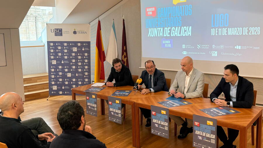 De esquerda a dereita, Jorge Bustos, Antonio López, Javier Vázquez e Pablo Rivera.