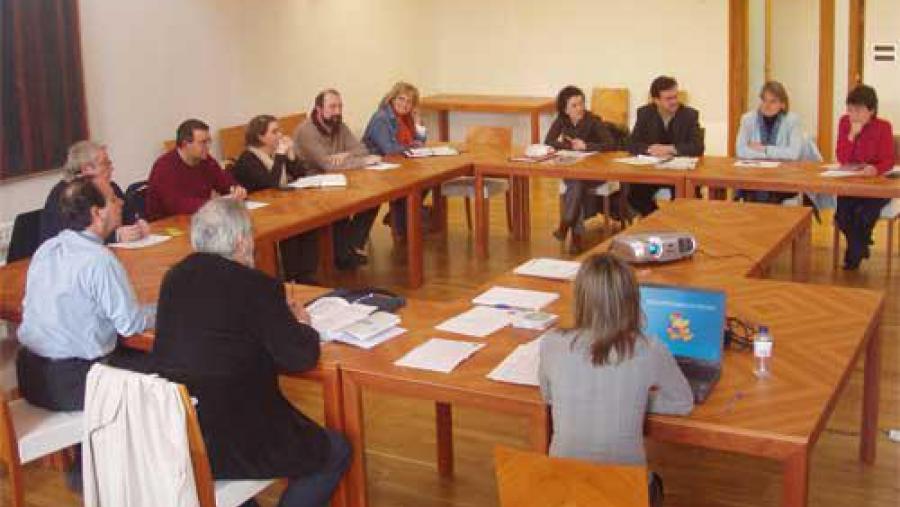 Decanos e directores dos centros da USC en Lugo reuníronse para organizar as visitas do programa A Ponte ao Campus