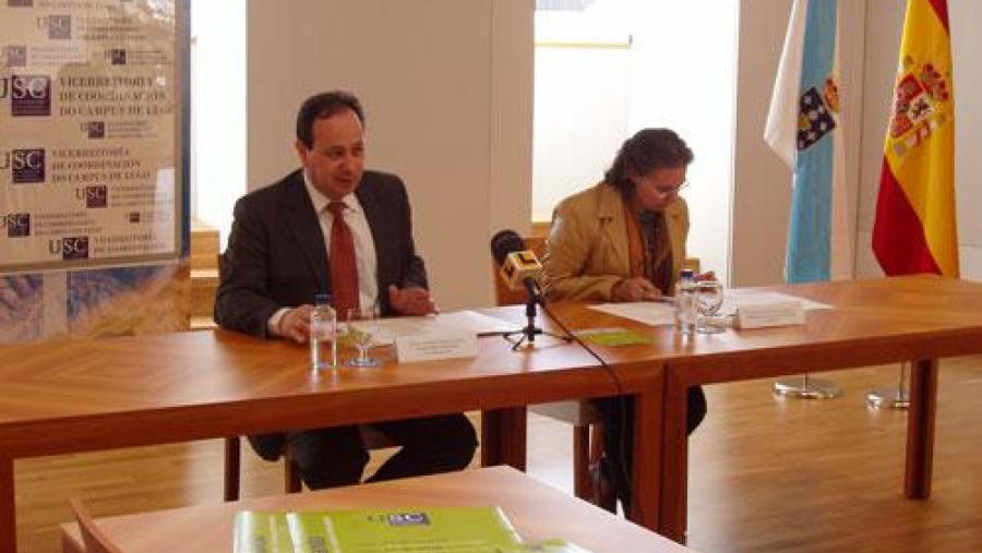 Carlos Herrero Latorre e Celia Besteiro presentaron en Lugo o programa das xornadas 'Transformando