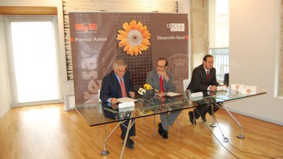 De esquerda a dereita: Álvaro Rodríguez Eiras, Senén Barro e Carlos Herrero