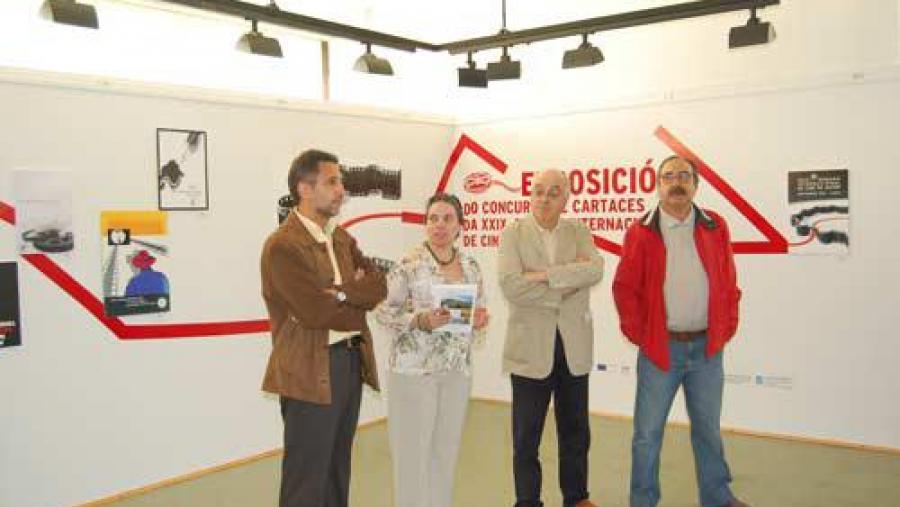 De esquerda a dereita: Eduardo Ochoa, Celia Besteiro, Xulio Xiz e Ramón Curiel