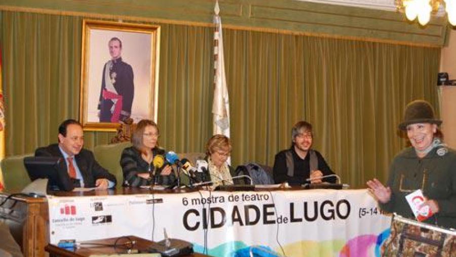 Actores participantes na Mostra fixeron varias intervencións durante a presentación