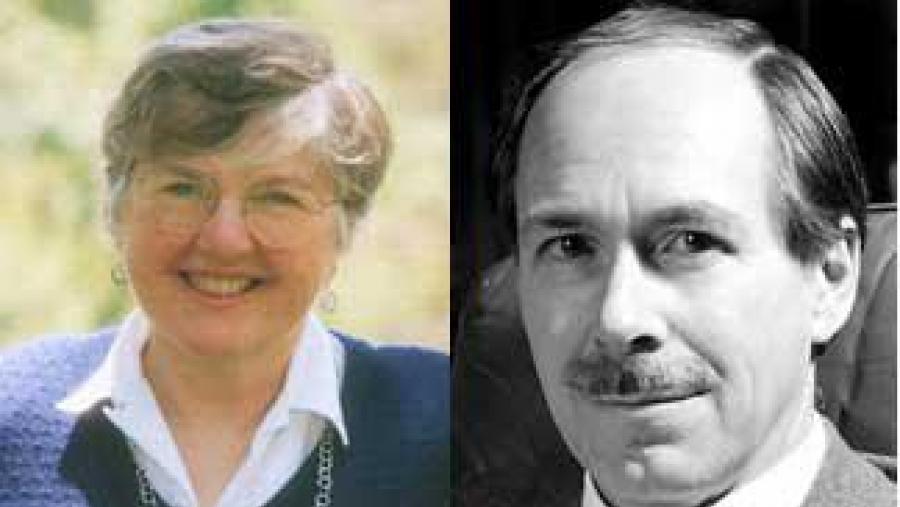 De esquerda a dereita e de arriba a abaixo, Elizabeth Allen, t Hooft, Barry Sharpless e Harold Varmus