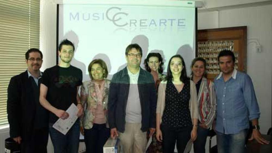 Gañadores do I Concurso Musicrearte de Composición Musical