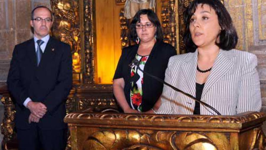 Nieves Lagares prometeu o seu cargo nun acto protocolario celebrado en San Xerome