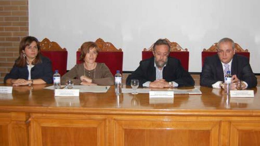 De esquerda a dereita: Sonia Méndez, Marta Miranda, Luís Gago e Jesús Casabiell