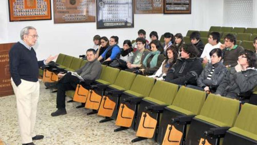 A master class tivo lugar na Facultade de Física