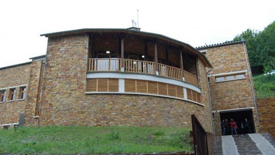 Vista exterior da nova estación científica