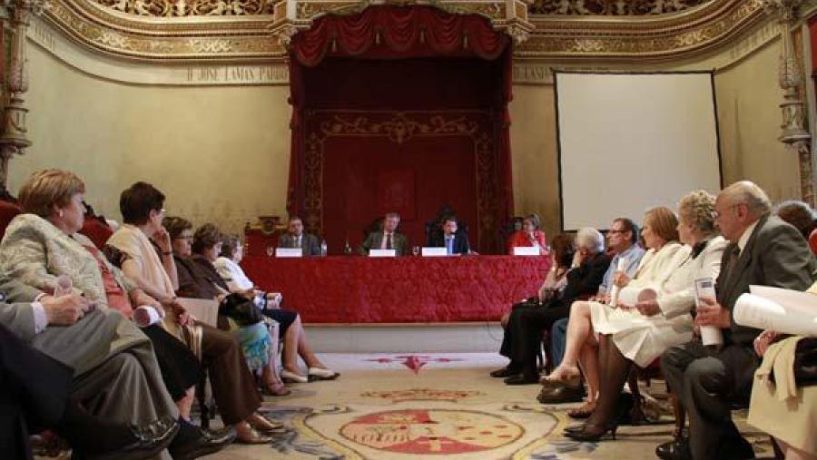 O acto de clausura celebrouse no Paraninfo da Universidade
