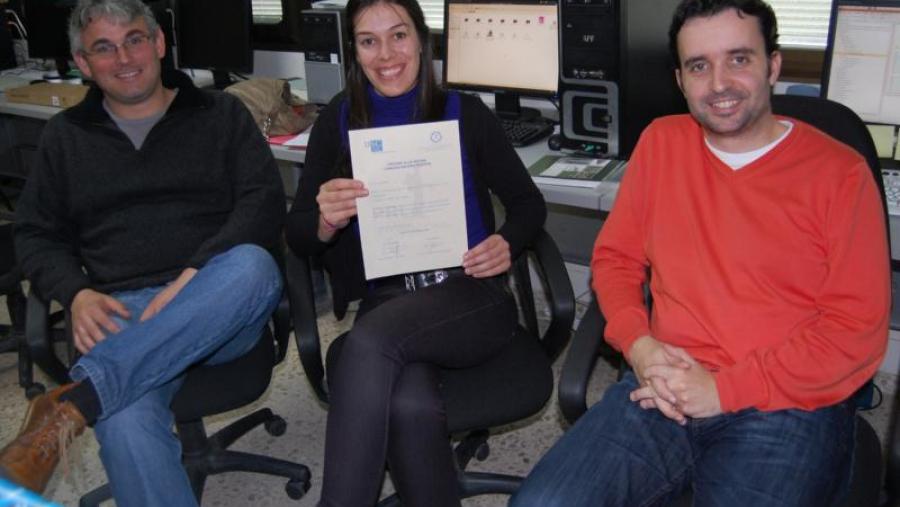 Tres membros do IDEGA premiados por un traballo sobre a prevención de riscos na Universidade