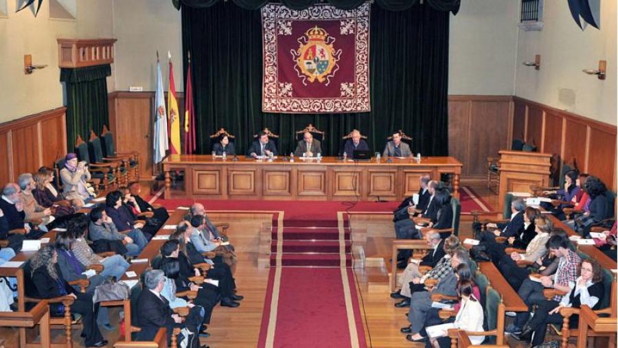 O acto celebrouse no Salón de Graos do Colexio de Fonseca