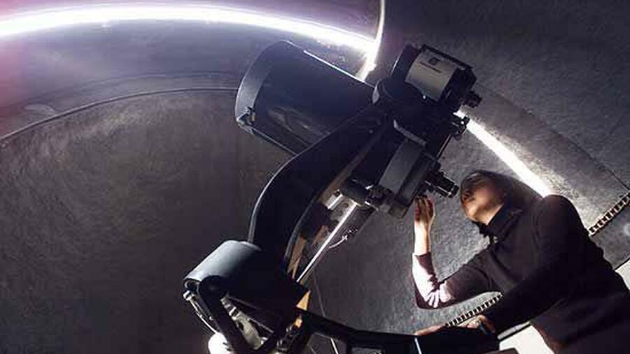 O Observatorio Astronómico da USC leva o nome do que fora catedrático da USC, Ramón María Aller