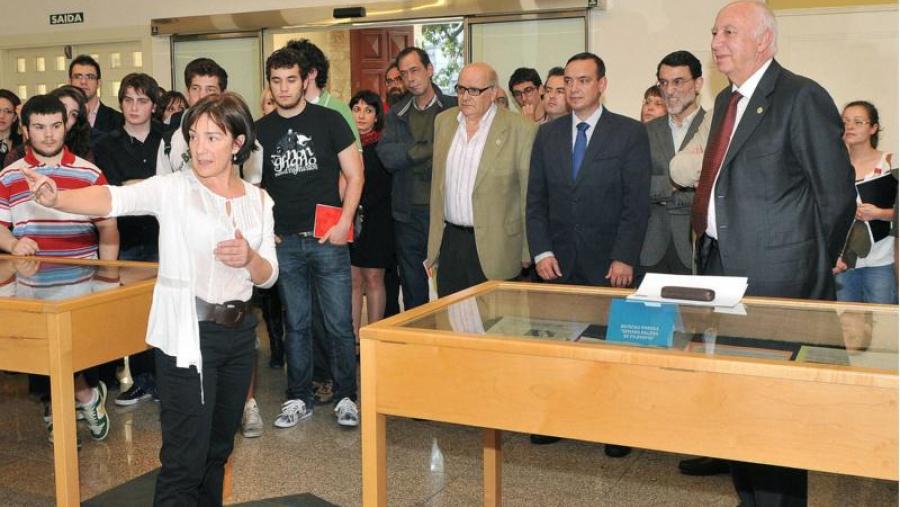 O reitor, Juan Casares, participou na inauguración das xornadas este mércores