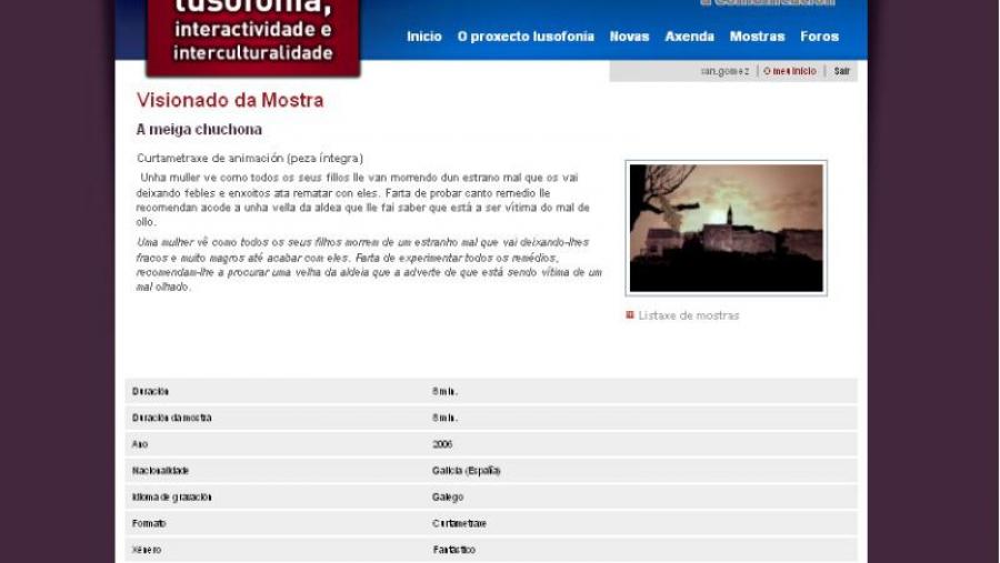 Detalle dunha das fichas utilizadas no proceso de investigación