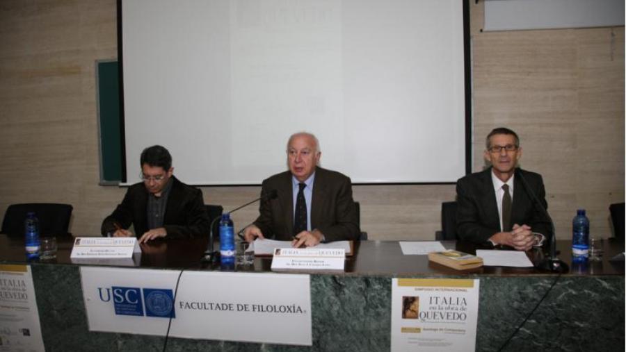 A influencia en Quevedo da Italia do Renacemento, a estudo nun seminario internacional