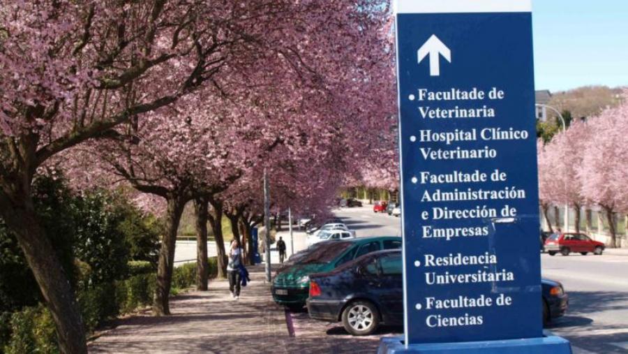 O Luísa Villalta recoñece o esforzo a prol da normalización lingüística dos centros do campus lugués