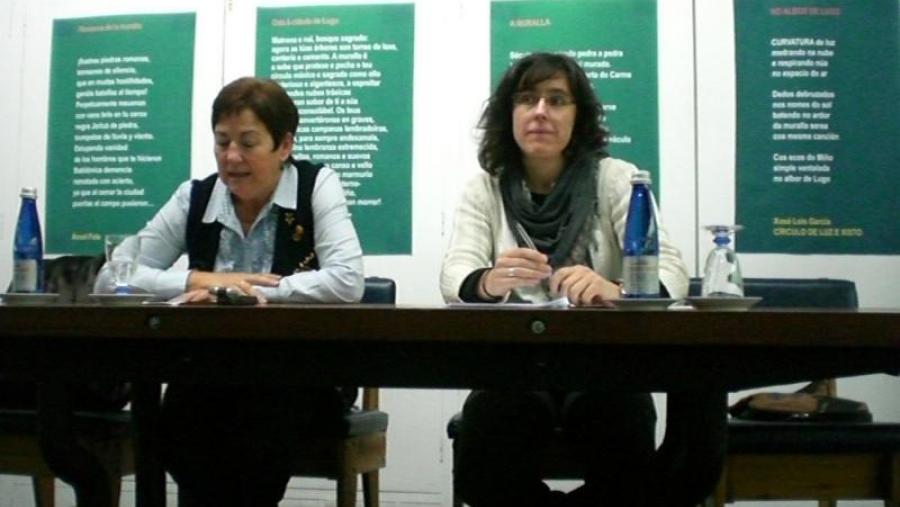 A profesora de Humanidades María Xesús Nogueira participou en Lugo nunha homenaxe a Cunqueiro