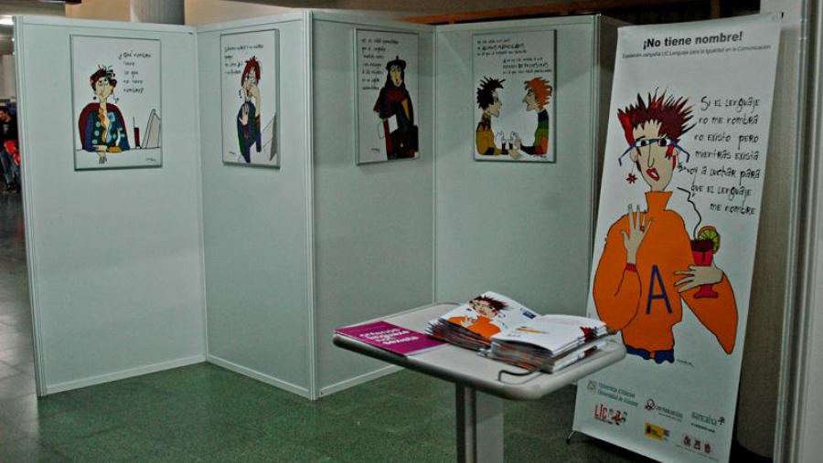 Chegan á USC as viñetas cómicas de Diana Raznovich 