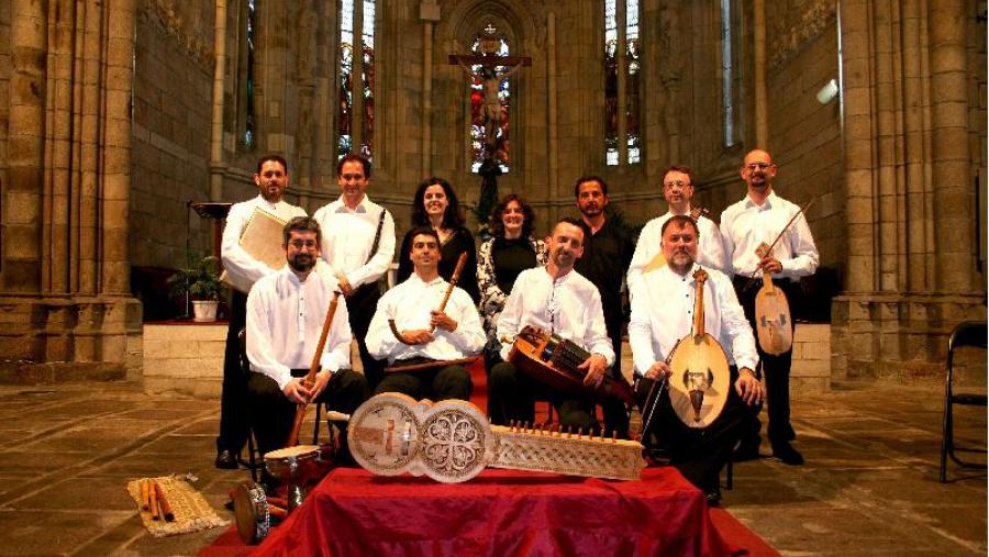 O grupo Martin Codax, referente mundial na interpretación de música medieval