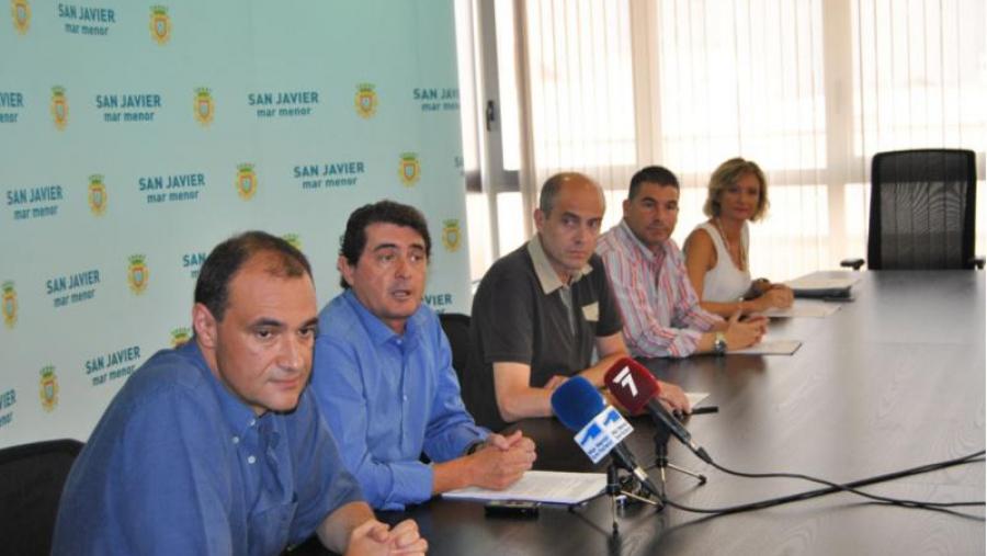 Acto de presentación do proxecto da localidade murciana de San Javier