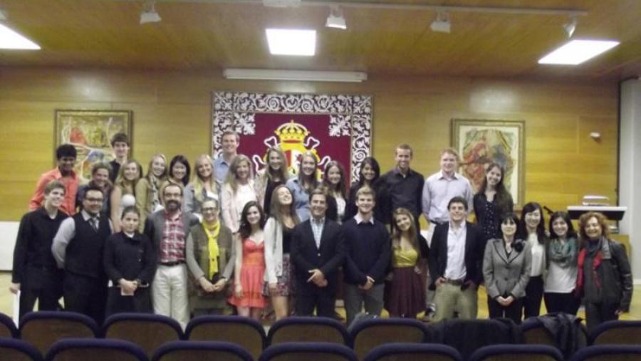 Un grupo de 24 estudantes da University of Michigan remata a súa estadía na USC onde cursou lingua e cultura española