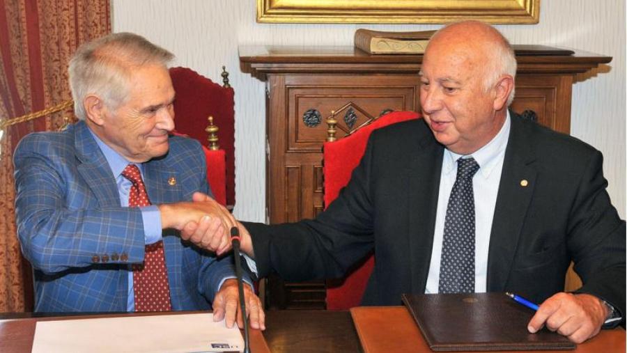 A USC e Aresa renovaron o convenio para a convocatoria dunha nova edición do premio de Desenvolvemento Rural