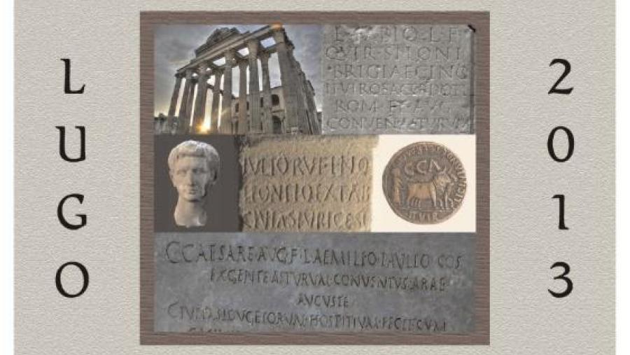 Cartaz do coloquio intenacional 'As cidades do poder en Hispania'