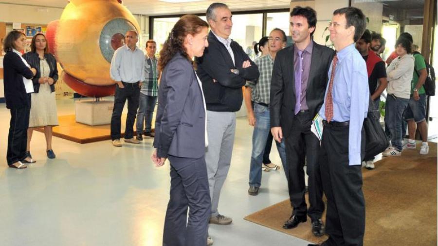 O Nobel Eric Cornell pecha a súa visita a Santiago cunha conferencia divulgativa aberta ao público en xeral