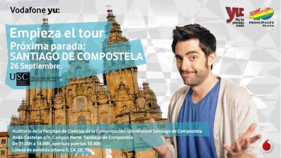 O programa radiofónico ‘Yu: no te pierdas nada’ realizarase o xoves en directo dende Ciencias da Comunicación