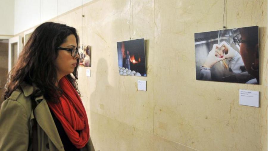 A exposición ten carácter itinerante. Foto: Santi Alvite