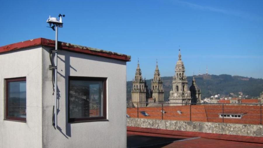 Detalle da ubicación do novo modelo David Vue instalado en Xeografía e Historia