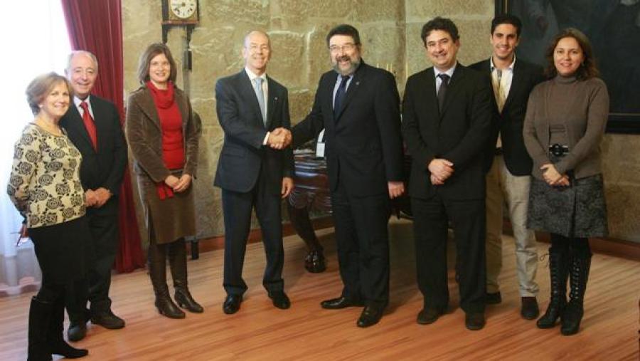 A xuntanza celebrouse no decanato da Facultade de Medicina. Foto: Servimav-USC