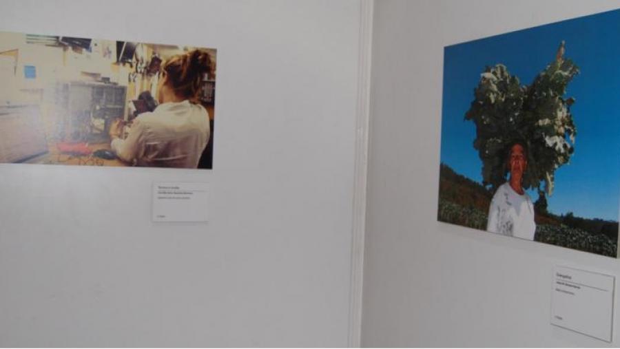 Dúas das imaxes incluídas na mostra aberta en Formación do Profesorado