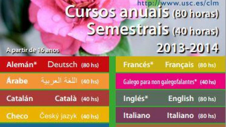 O Centro de Linguas Modernas amplía a matrícula dos seus cursos ata o próximo 10 de febreiro