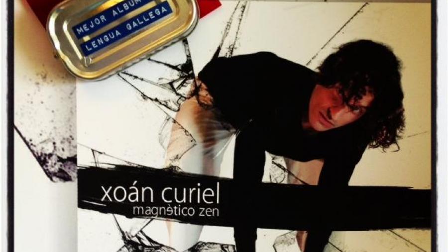 Xoán Curiel, na imaxe do seu último álbum 'Magnético Zen'
