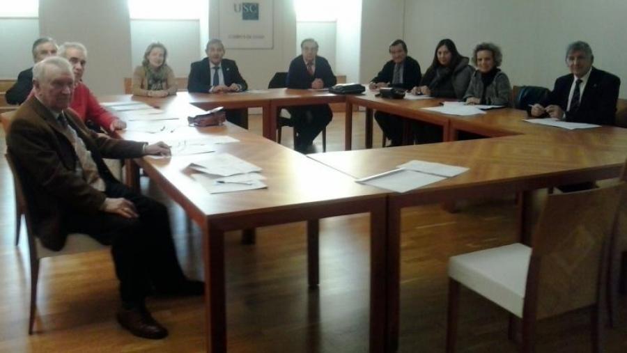 García Herradón presidiu a xuntanza celebrada en Lugo pola xunta directiva da AAAAUSC