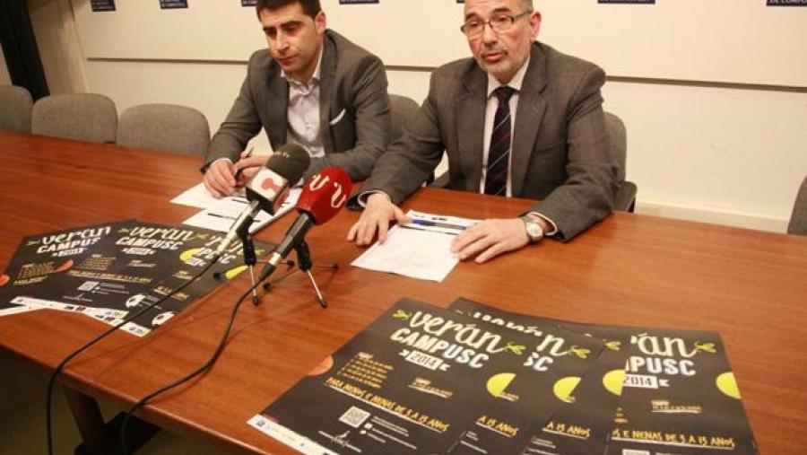 De esquerda a dereita: Óscar Hermida e Francisco Durán (Foto: Servimav-USC)