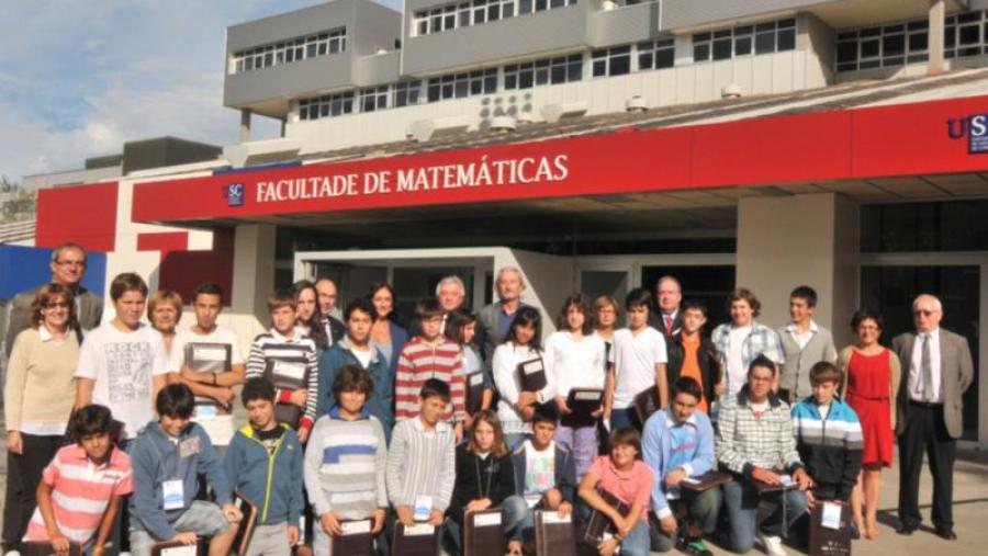 6ª promoción de Estalmat-Galicia no acto inaugural do curso 2012-13 na Facultade de Matemáticas