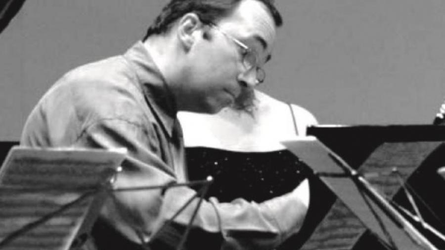 Juan Ignacio Martínez, nunha actuación