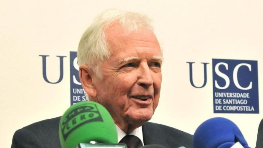 Zur Hausen mantén que hai infeccións que poden causar cancros (Foto: Santi Alvite)