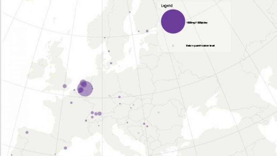 O estudo servíu para configurar o mapa do consumo de drogas en Europa
