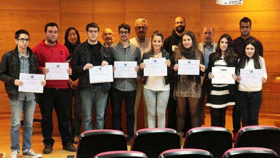 Os gañadores recibiron diferentes premios e un diploma conmemorativo