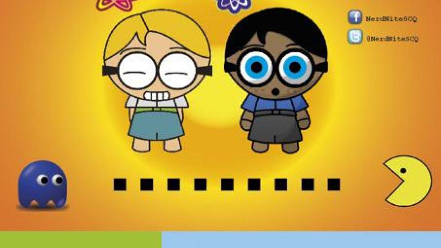 Cartel da vindeira Nerdnite o martes 10 de xuño