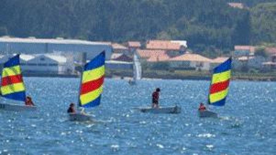 Instantánea dun curso de vela do verán de 2011