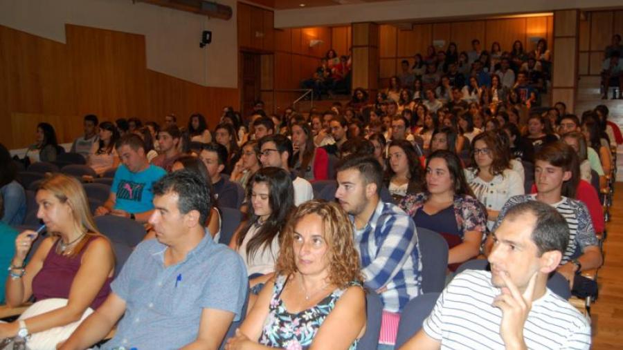 Novos estudantes matriculados na Facultade de Formación de Profesorado de Lugo