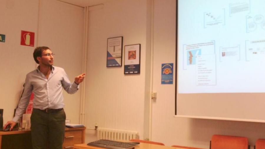 O investigador arxentino Facundo Reyna disertou no ILG sobre estratexias de revitalización e recuperación da lingua na diáspora de Bos Aires