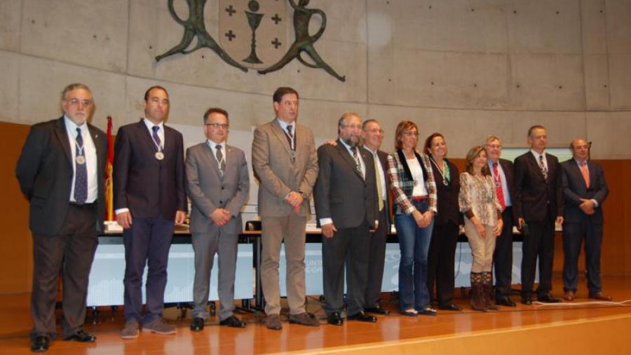 Persoas, entidades e institucións distinguidas coa medalla do V Congreso Galego de Saúde Ambiental
