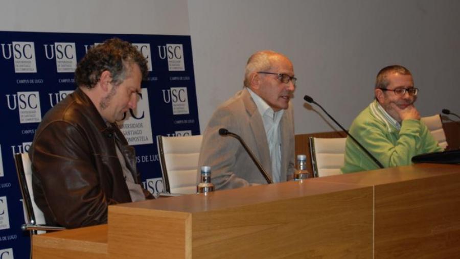Carral, Fuentes e Carreira, na presentación dun ensaio sobre agricultura na Casa do Saber